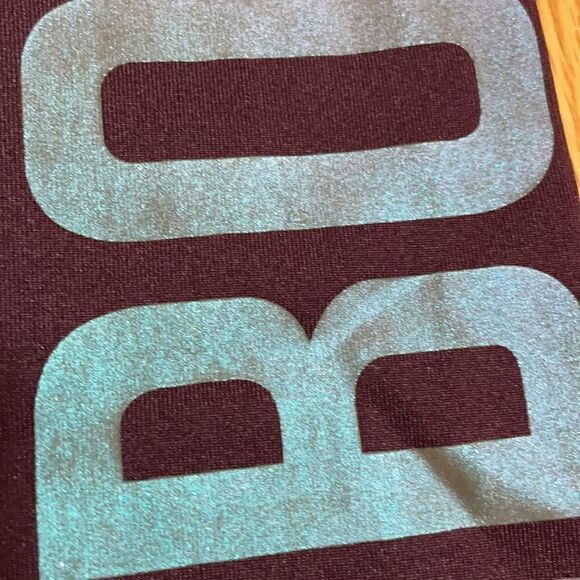 NWOT Reebok Burgundy Leggings, gym pants, yoga exercise clothes - Picture 4 of 7